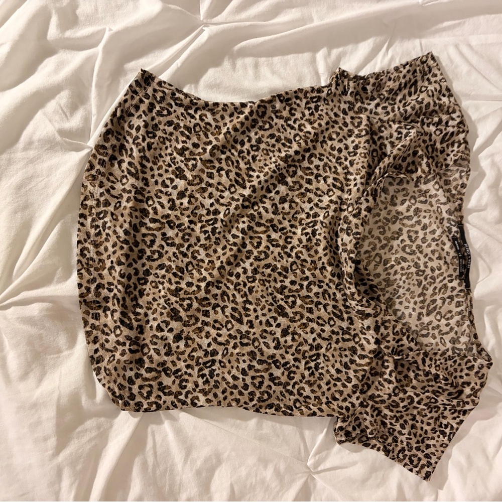 Urban Outfitters Leopard Print Shirt